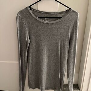 J.Crew Gray Perfect Fit Longsleeve